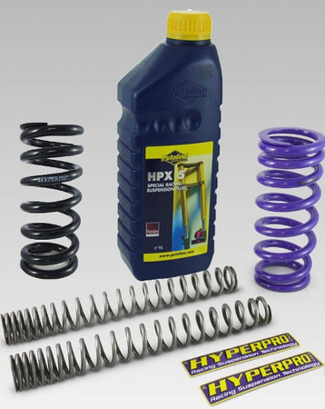 Kit anteriore+posteriore+olio molle progressive Mv Agusta/Hyperpro