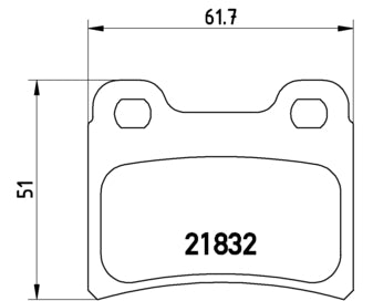 Pastiglie freno posteriori Ford cod.p24030