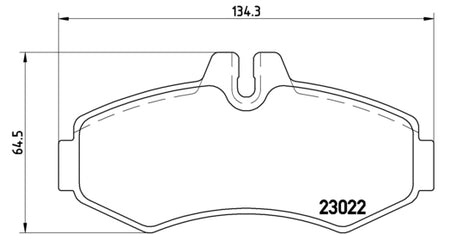 Pastiglie freno anteriori Mercedes cod.p50031