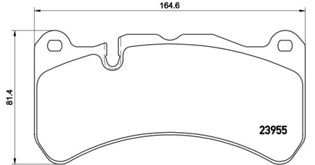 Pastiglie freno anteriori Mercedes cod.p50092
