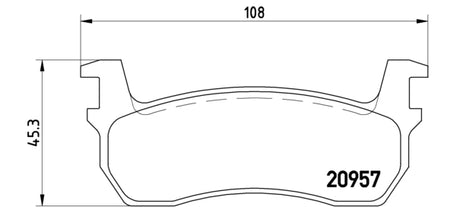 Pastiglie freno anteriori Nissan cod.p56013