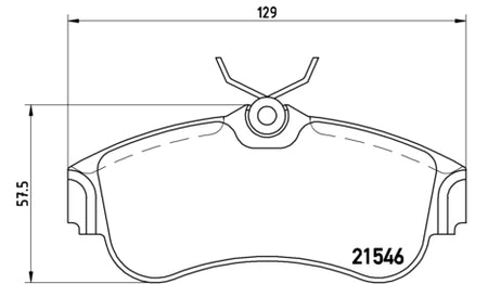 Pastiglie freno anteriori Nissan cod.p56022