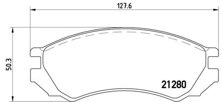 Pastiglie freno anteriori Nissan cod.p56023