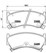 Pastiglie freno anteriori Nissan cod.p56026