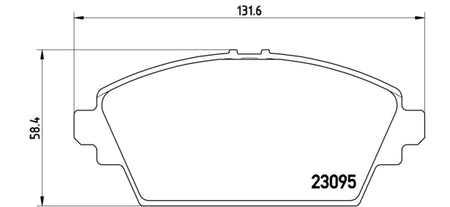 Pastiglie freno anteriori Nissan cod.p56044