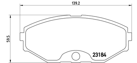 Pastiglie freno anteriori Nissan cod.p56052