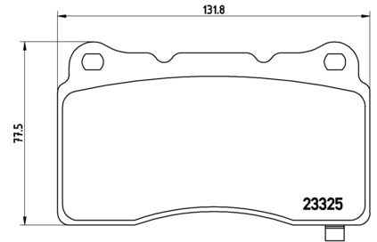 Pastiglie freno anteriori Opel cod.p59079