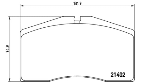 Pastiglie freno anteriori Porsche cod.p65006