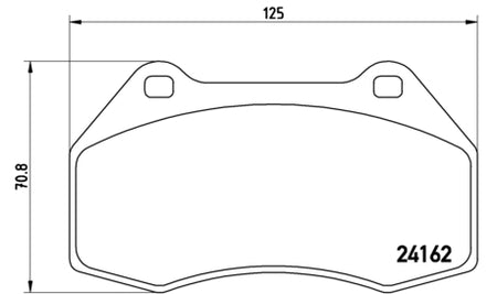 Pastiglie freno anteriori Renault cod.p68036