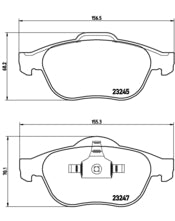 Pastiglie freno anteriori Renault cod.p68040