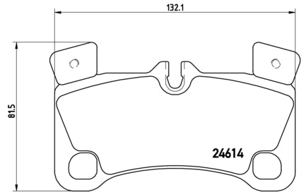 Pastiglie freno posteriori Volkswagen cod.p85103