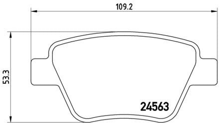 Pastiglie freno posteriori Volkswagen cod.p85114