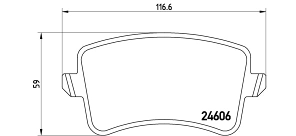 Pastiglie freno posteriori Audi cod.p85099