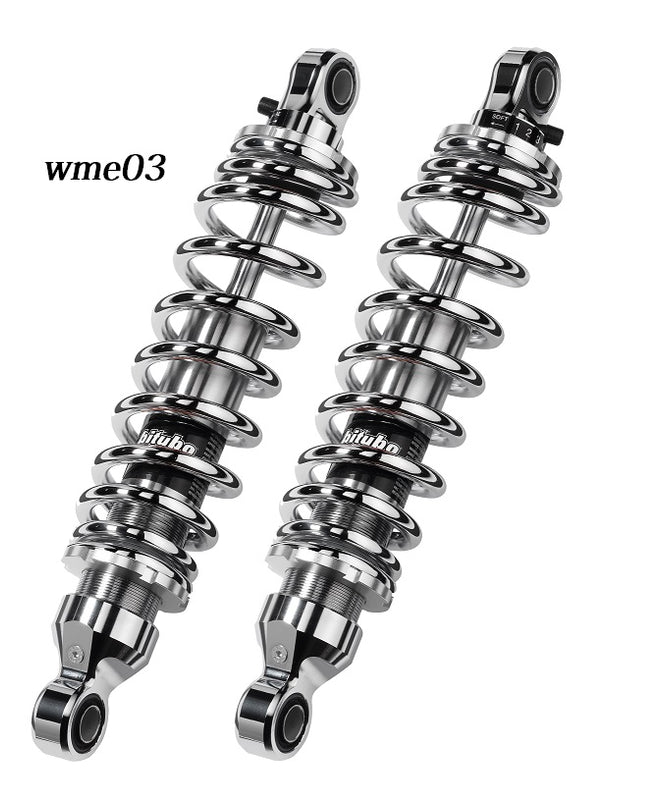 Ammortizzatori Posteriori Per Moto 2 Pezzi - Compatibili Con Yamaha XV 250-750 E Suzuki VN500/800, Lunghezza 31,5 Cm
