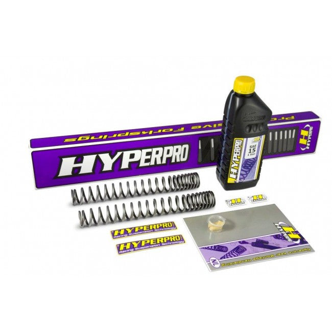 Kit anteriore molle progressive+olio Aprilia/Hyperpro