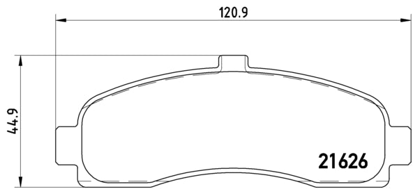 Pastiglie freno anteriori Nissan cod.p56031