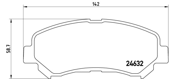 Pastiglie freno anteriori Nissan cod.p56062