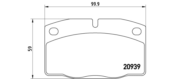 Pastiglie freno anteriori Opel cod.p59005