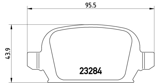 Pastiglie freno posteriori Opel cod.p59037