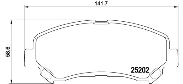Pastiglie freno anteriori Suzuki cod.p79028